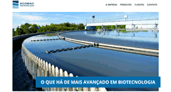 Desktop Screenshot of ecobac.com.br